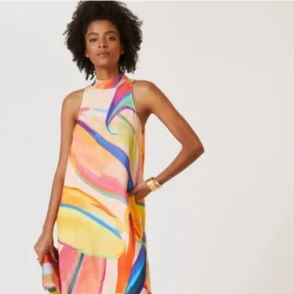 Farm Rio Halter Maxi Dress 3x - Picture 3 of 5